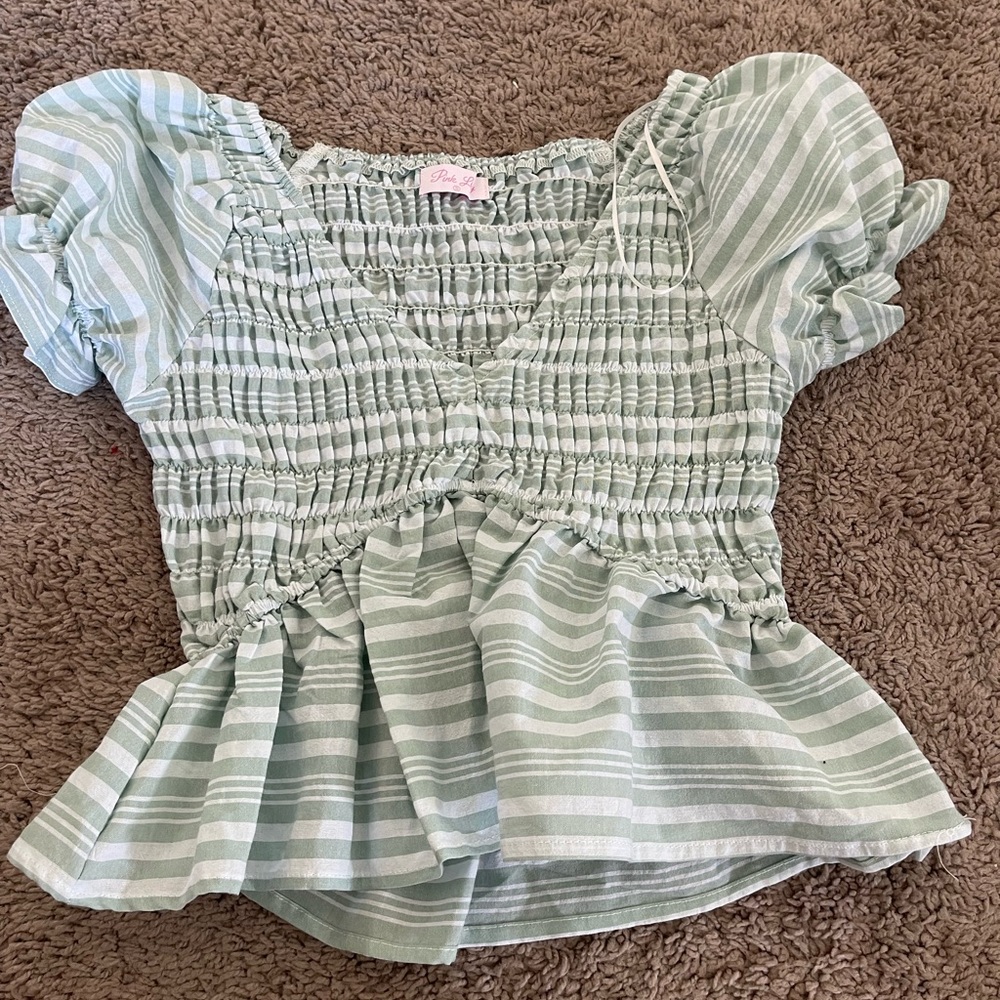 Blouse pink Lily